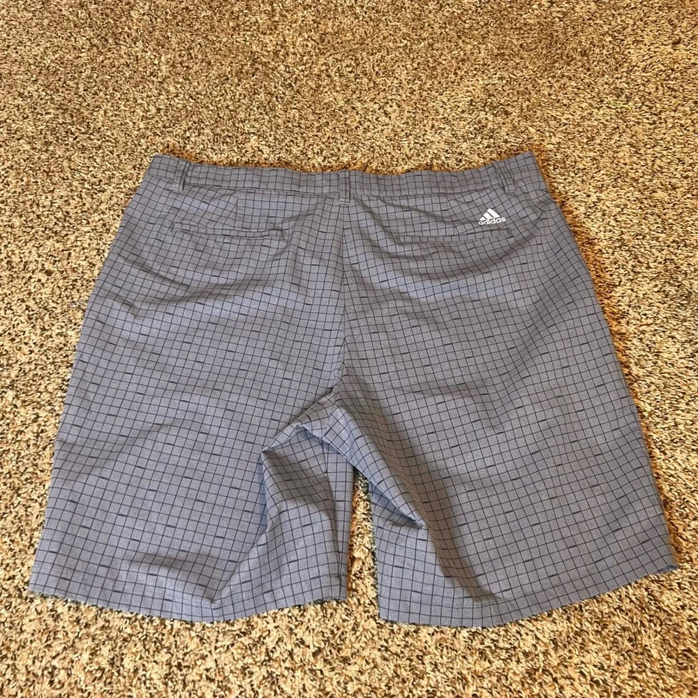 Adidas Golf Shorts Plaid Athletic‎ Training Lightweight 38